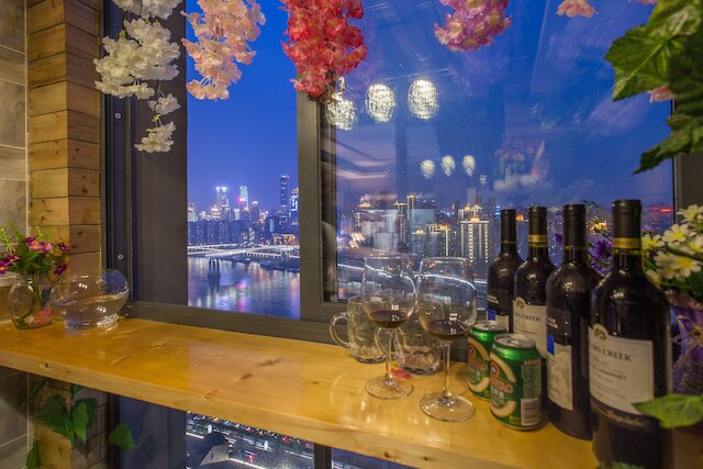 洪崖洞 フル リバー ビュー アパートメント