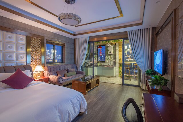 洪崖洞 フル リバー ビュー アパートメント