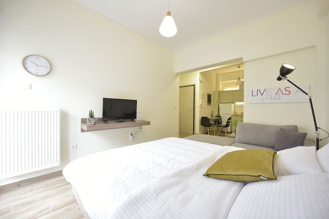 リブ アズ ア グリーク イン アルテミス アパートメント