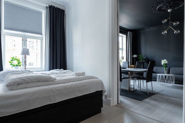 アパートメント、ベッドルーム 2 室、8 名様まで宿泊可