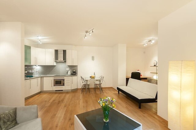 チャールズ ブリッジ近くのロマンチックなコンドミニアム