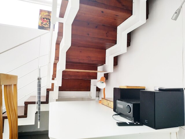 エアテルアビブ、中心部に位置するスタジオ、ギャラリーあり