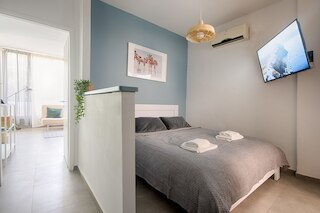 オールド ノースにあるエアテルアビブ、快適なベッドルーム 3 室