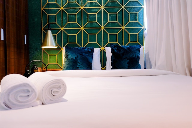 モダンでスタイリッシュなパクブウォノ テラス アパートメント、ベッドルーム 2 室