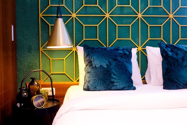 モダンでスタイリッシュなパクブウォノ テラス アパートメント、ベッドルーム 2 室