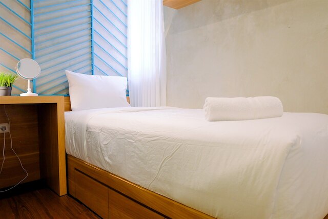 モダンでスタイリッシュなパクブウォノ テラス アパートメント、ベッドルーム 2 室