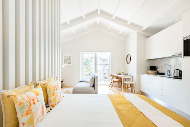 ポルト ダウンタウン スタジオ、バルコニー付き