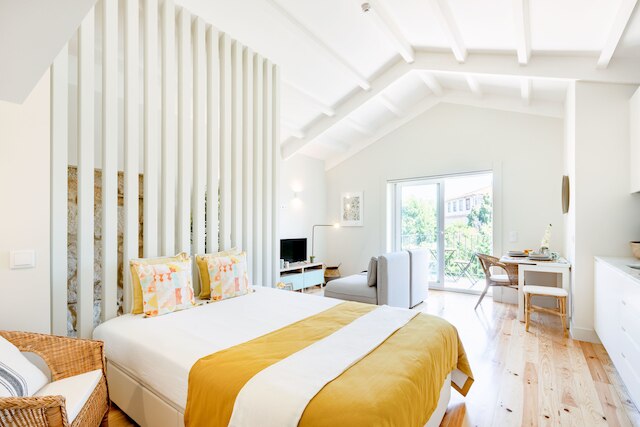 ポルト ダウンタウン スタジオ、バルコニー付き