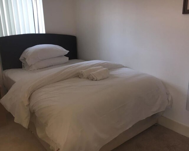 広くて明るいアパートメント、駐車場あり