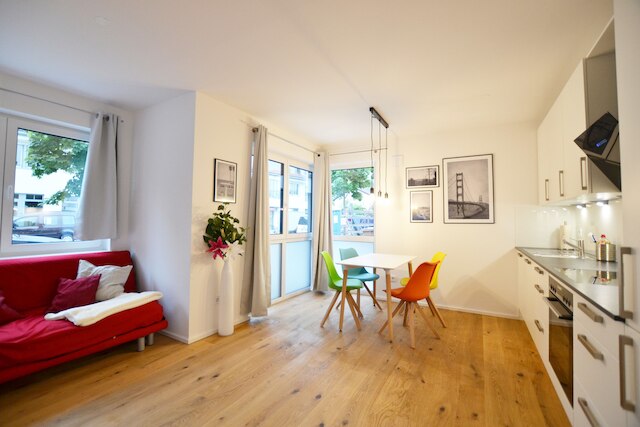 ダウンタウンに近いモダンなアパートメント