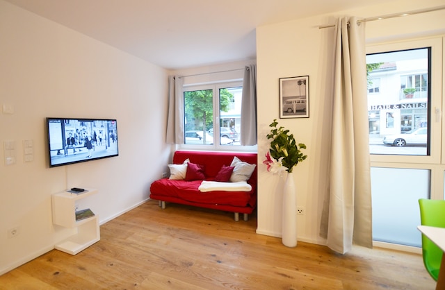 ダウンタウンに近いモダンなアパートメント