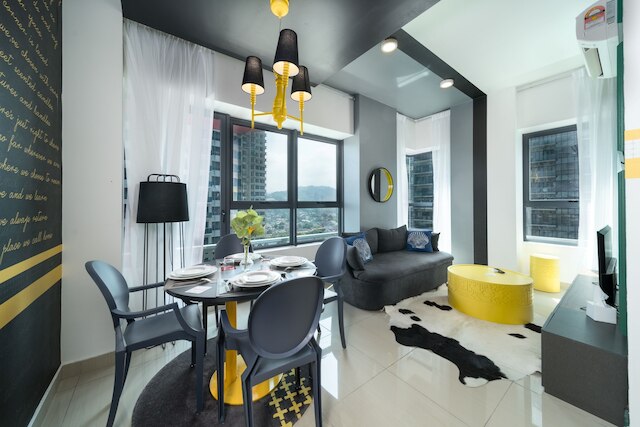 OYO ホーム 89392、素晴らしいベッドルーム 2 室、アルテ プラス