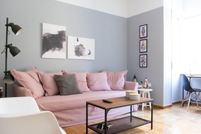 プラカにあるアップストリート、シックで快適なフラット