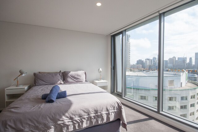 ポッツ ポイントにあるモダン アパートメント、ベッドルーム 2 室