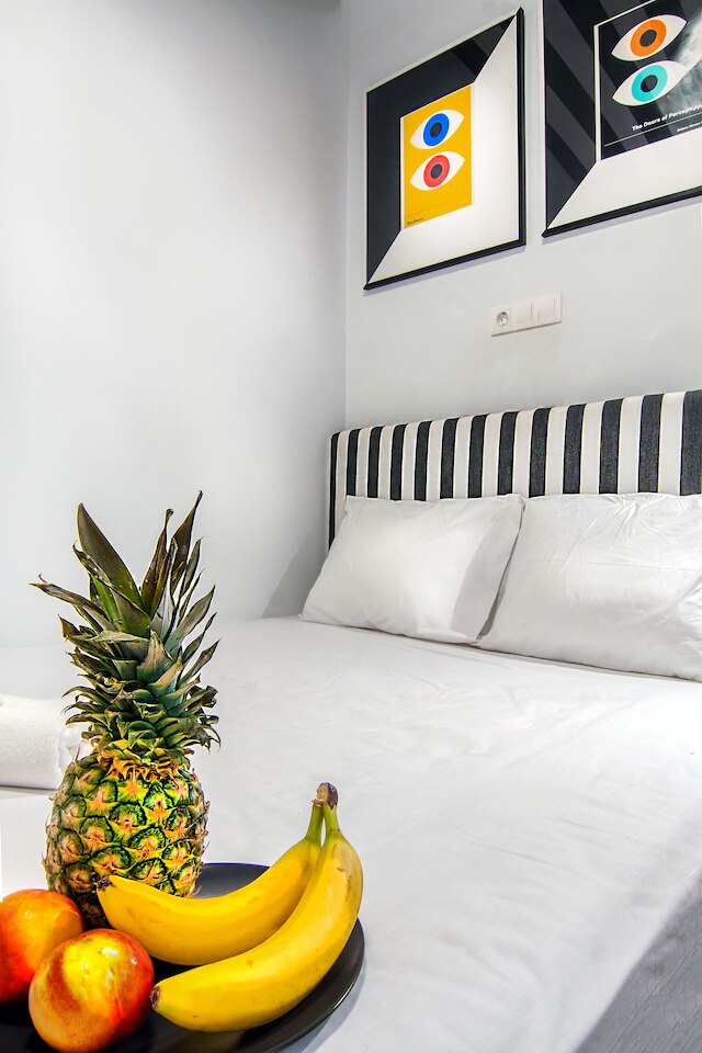 モダンでスタイリッシュな改装されたフラット、メトロの近く