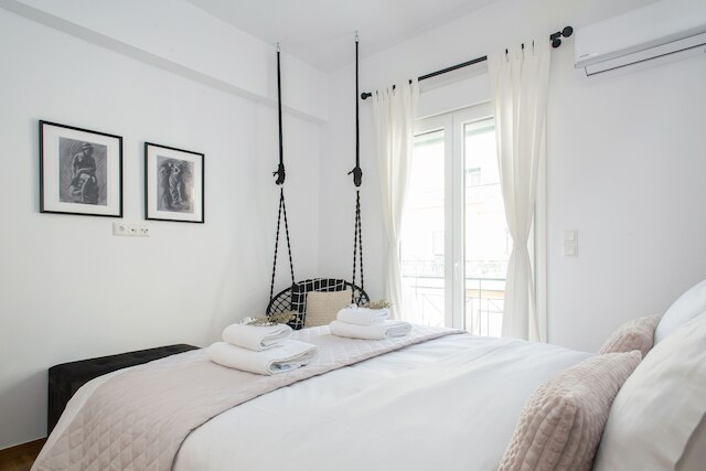 モダン ボヘミアン スタイル サン スプラッシュド ロフト