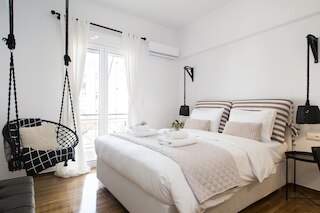 モダン ボヘミアン スタイル サン スプラッシュド ロフト