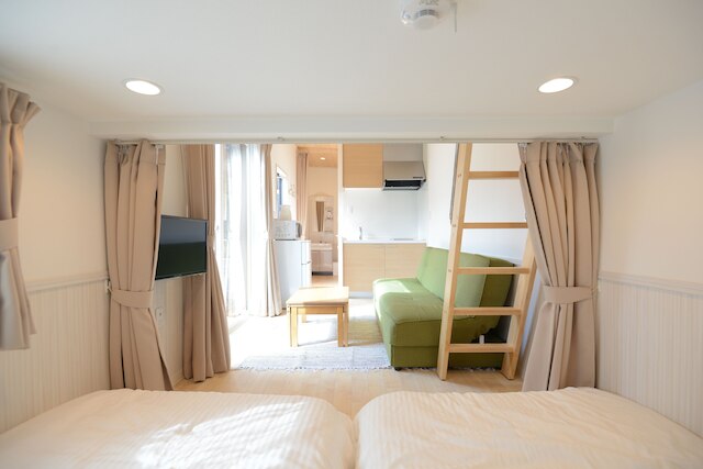 セルフINNグランピングトレーラー ツーリストヴィラ河口湖