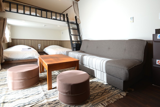 セルフINNグランピングトレーラー ツーリストヴィラ河口湖