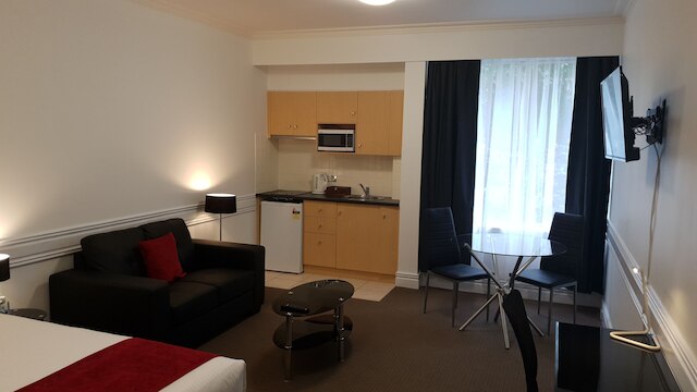 メルボルン キュー セントラル アパートメンツ ホテル