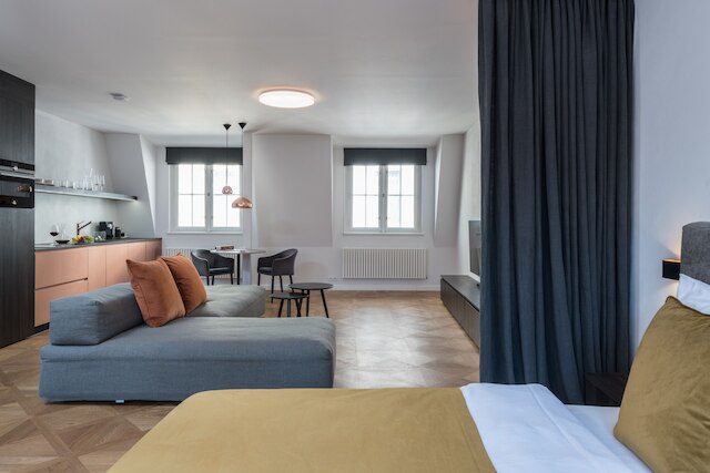 プラハの中心部にあるエクスクルーシブ ホーム