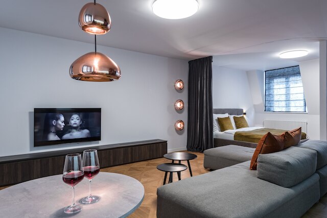 プラハの中心部にあるエクスクルーシブ ホーム