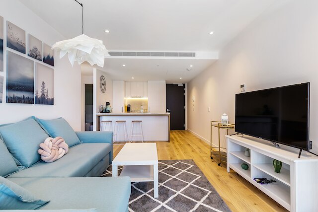 FV ドリーム アパートメント、ベッドルーム 2 室、プール、パーキング無料、Qfv211-16