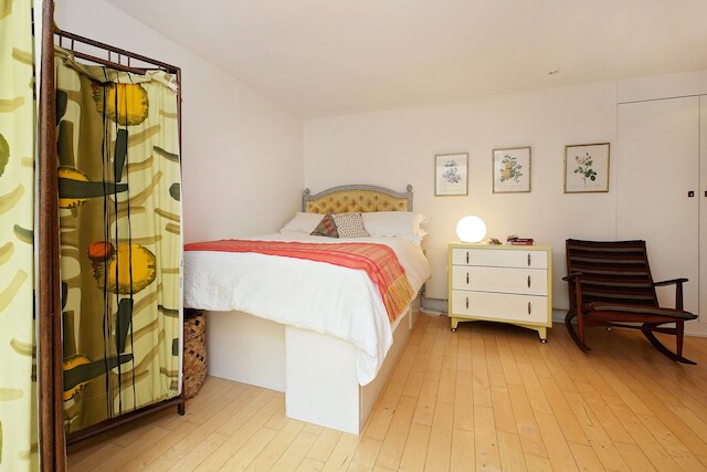 明るくシックなガーデン アパートメント