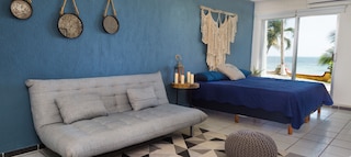 落ち着いていて快適なオーシャンフロント スタジオ