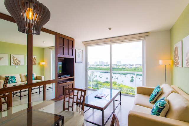 トロピカル ビーチフロント、ベッドルーム 1 室