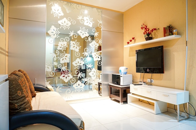 コスモ マンションにあるベッドルーム 1 室のアパートメント、グランド インドネシア近く