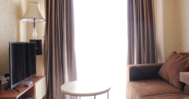 ムカルワンギ スクエア チバドゥユのクラシックなベッドルーム 2 室付きのアパートメント