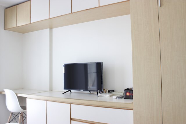 パラヒャンガン レジデンスのリラックスできるスタジオ アパートメント、マウンテン ビューあり