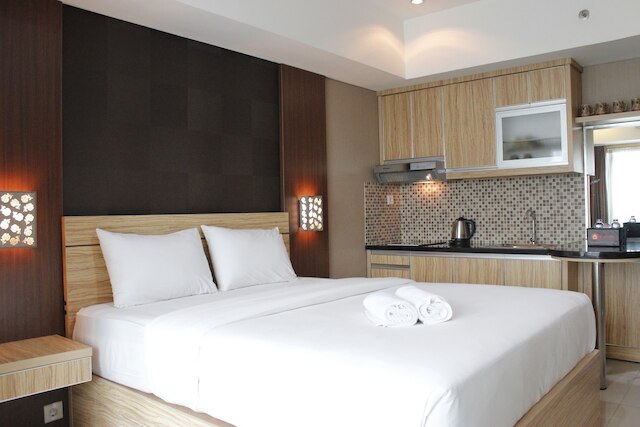 デラックス スタジオ ルーム @ タマンサリ ラ グランデ アパートメント