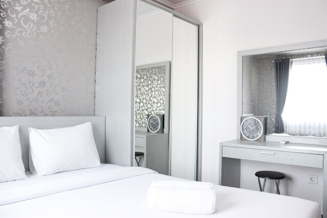 スタイリッシュなベッドルーム 2 室、ゲートウェイ パスツール アパートメント