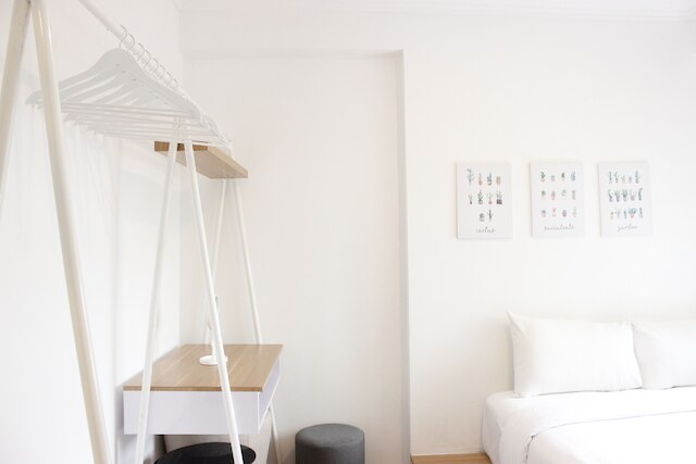 クラシックで快適なベッドルーム 2 室 @ ゲートウェイ パスツール アパートメント