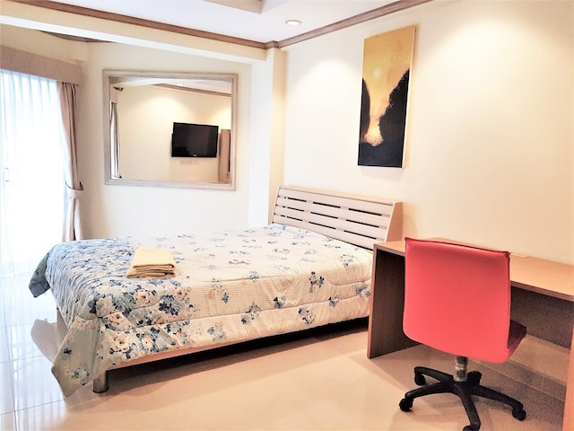 オーシャン ビュー、ベッドルーム 1 室、ジョムティエン ビーチ