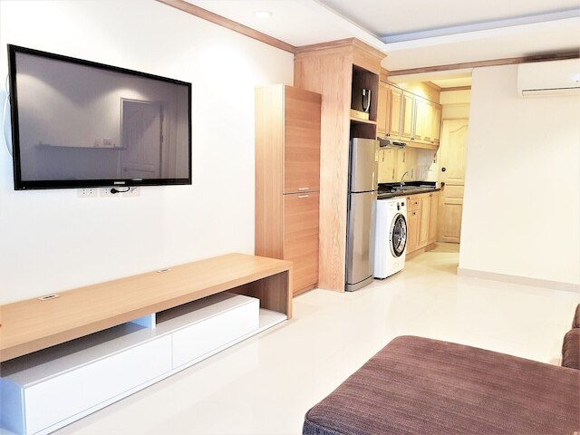 オーシャン ビュー、ベッドルーム 1 室、ジョムティエン ビーチ