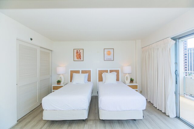 ツーベッドルームコンド オーバールッキング アラワイボートハーバー バイ レッドオーニング