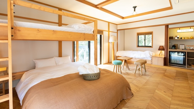 森の国水際のロッジ