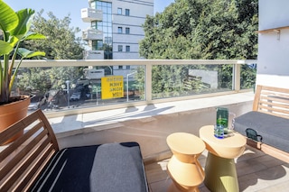 テルアビブの中心部に位置、モダン、バルコニーあり - ベッドルーム 3 室 & バスルーム 3 室