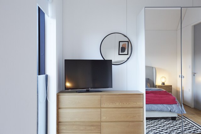 マンチェスター中心部にあるスタイリッシュでモダンなホーム、駐車場あり