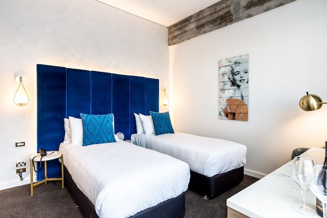 ザ ミューズ クライストチャーチ、アート ホテル