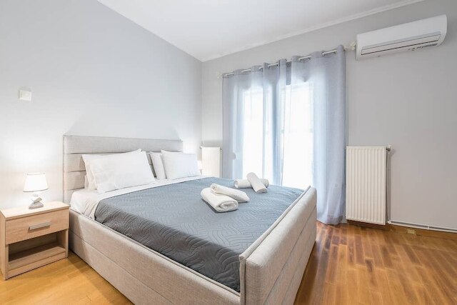 セントラル フラット、快適な日当たりのよいテラスあり