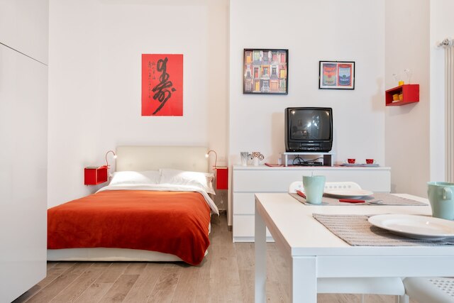 ジャルディーニ マルゲリータ モノロカーレ、バルコニー付き