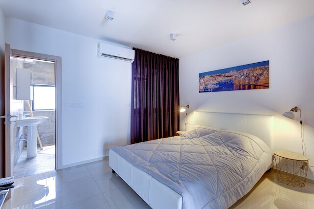 居心地の良いペントハウス、ベッドルーム 1 室、テラス付き、素晴らしいロケーション