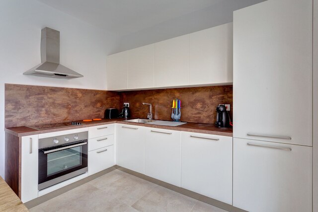 ブラン ニュー、デザイナーが仕上げたアパートメント、中心部に位置