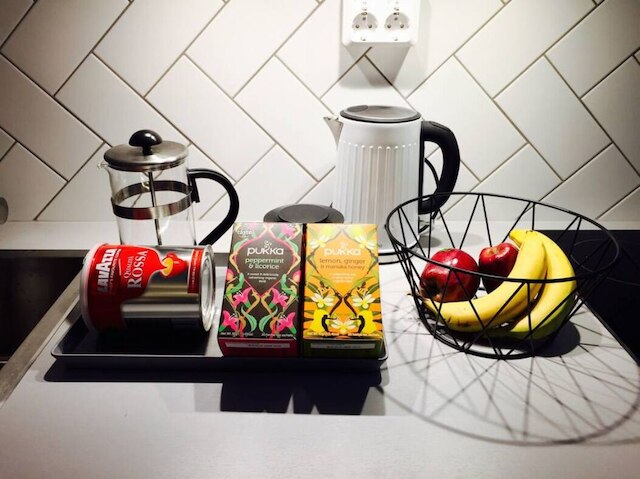 ステイプラス セントラル アパートメント バルコニー