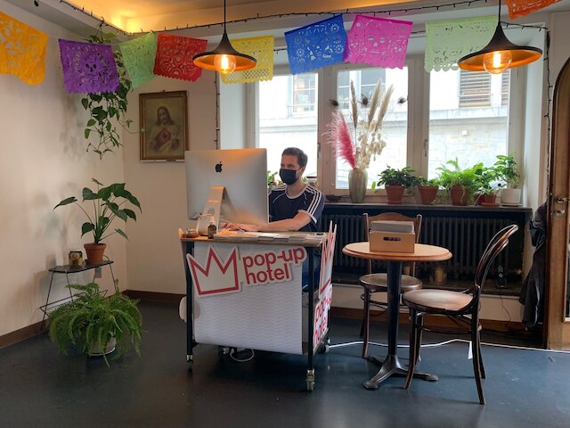 ポップアップ ホテル クローネ チューリッヒ