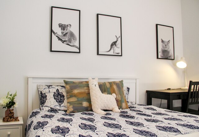 素晴らしいベッドルーム 2 室、高層階からの街の眺望あり